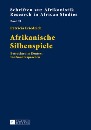 Cover of the book Afrikanische Silbenspiele by Jan Erik Spangenberg