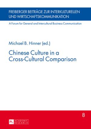 Cover of the book Chinese Culture in a Cross-Cultural Comparison by Jonas Schwarz