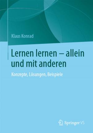 Cover of the book Lernen lernen – allein und mit anderen by 