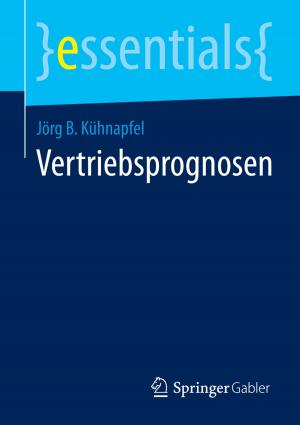 Cover of the book Vertriebsprognosen by Thomas Wenzler, Markus Rübenstahl