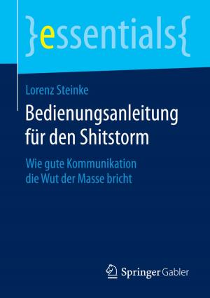 Cover of the book Bedienungsanleitung für den Shitstorm by Joachim Reiter