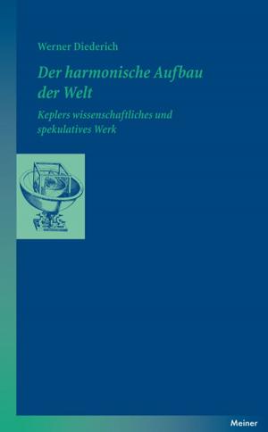 Cover of the book Der harmonische Aufbau der Welt by Hans Jörg Sandkühler