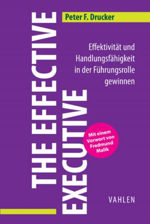 Cover of the book The Effective Executive by Manfred Bruhn
