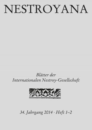 Cover of the book Nestroyana by Mark Sattler, Numa Bischof Ullmann