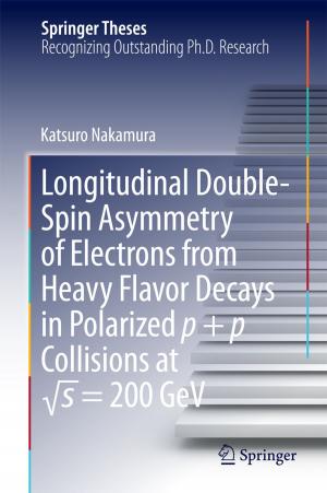 Cover of the book Longitudinal Double-Spin Asymmetry of Electrons from Heavy Flavor Decays in Polarized p + p Collisions at √s = 200 GeV by Hidenori Fujiwara, Jean Ludwig