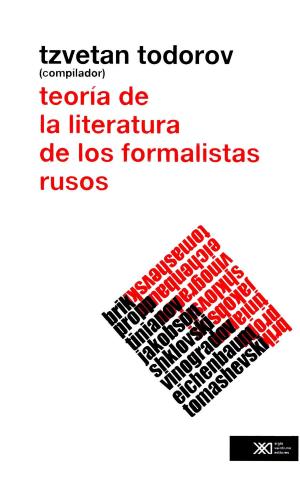 Cover of Teoría de la literatura de los formalistas rusos
