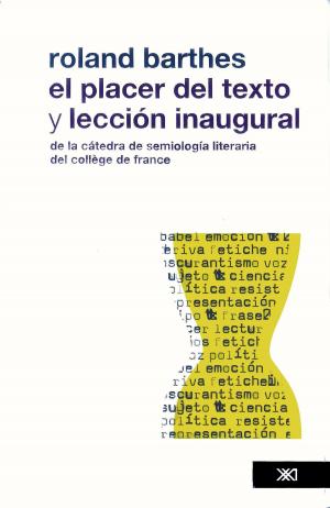 bigCover of the book El placer del texto by 