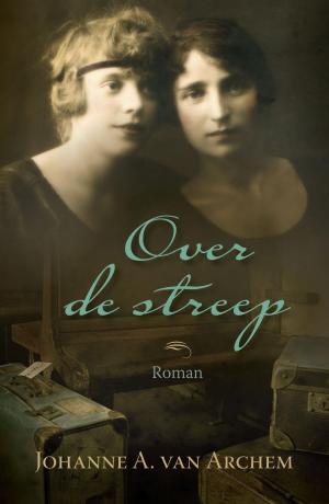 Cover of the book Over de streep by Sarah Lark