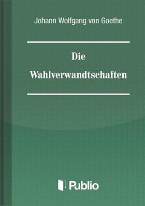 Cover of the book Die Wahlverwandtschaften by Aradi Kata
