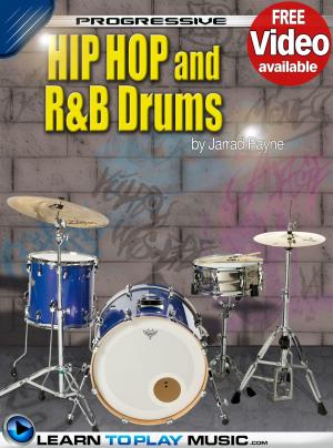 Book cover of Hip-Hop and R&B Drum Lessons for Beginners