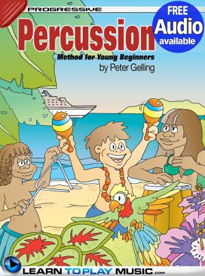 Cover of the book Percussion Lessons for Kids by LearnToPlayMusic.com, Brett Duncan, Jason Beveridge
