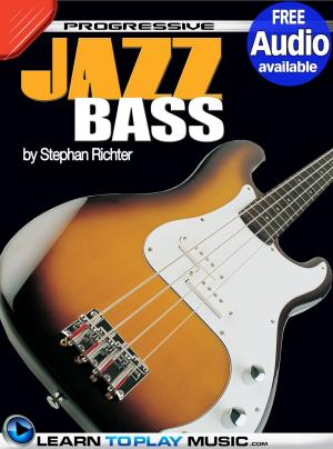 Book cover of Jazz Bass Guitar Lessons for Beginners