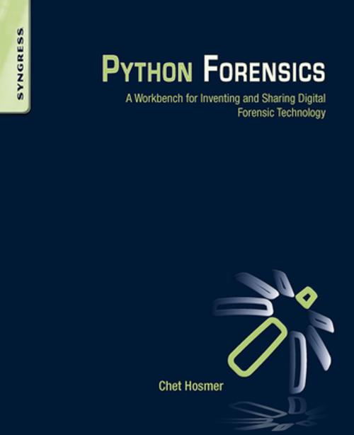 Cover of the book Python Forensics by Chet Hosmer, Elsevier Science