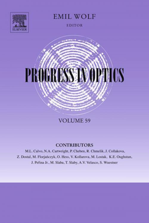 Cover of the book Progress in Optics by Emil Wolf, Elsevier Science