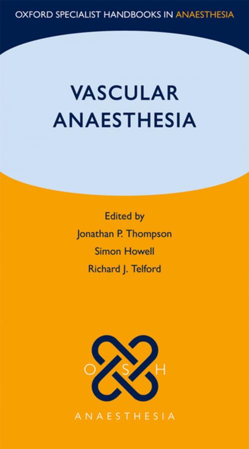 Cover of the book Vascular Anaesthesia by , OUP Oxford
