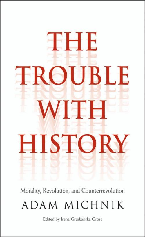 Cover of the book The Trouble with History by Adam Michnik, Yale University Press