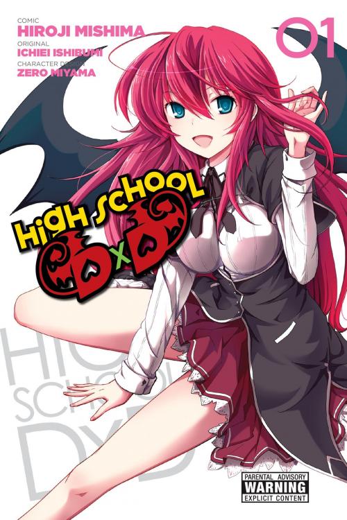 Cover of the book High School DxD, Vol. 1 by Hiroji Mishima, Ichiei Ishibumi, Zero Miyama, Yen Press
