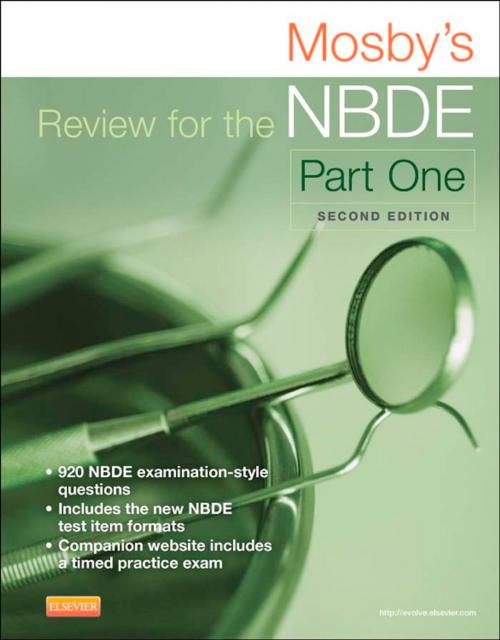 Cover of the book Mosby's Review for the NBDE Part I - E-Book by Mosby, Elsevier Health Sciences