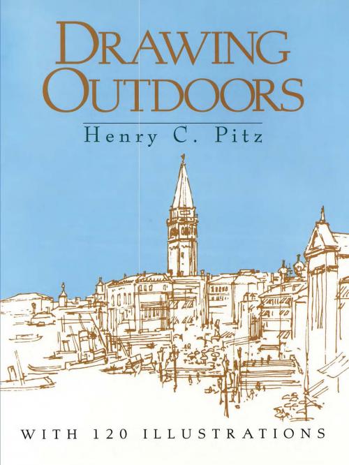 Cover of the book Drawing Outdoors by Henry C. Pitz, Dover Publications