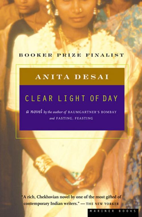 Cover of the book Clear Light of Day by Anita Desai, Houghton Mifflin Harcourt