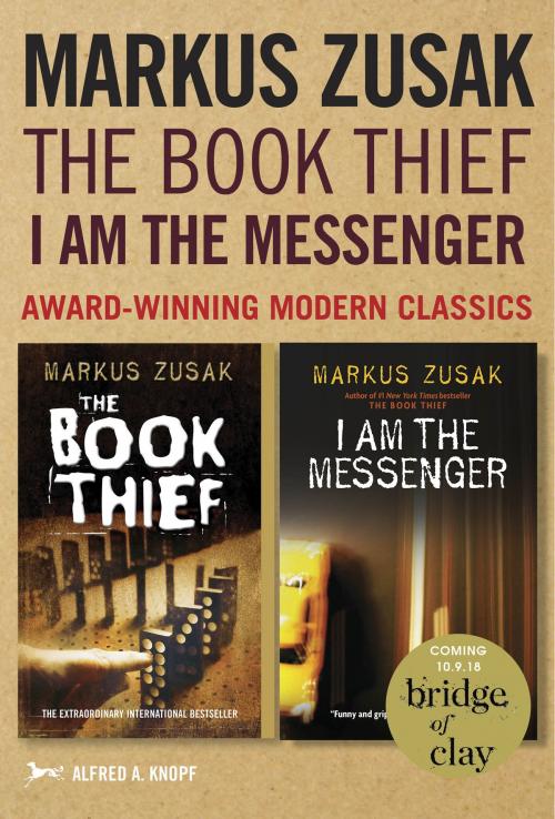 Cover of the book Markus Zusak: The Book Thief & I Am the Messenger by Markus Zusak, Random House Children's Books