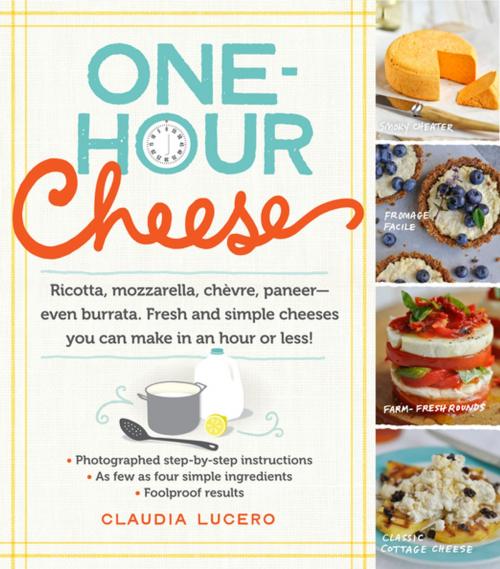 Cover of the book One-Hour Cheese by Claudia Lucero, Workman Publishing Company