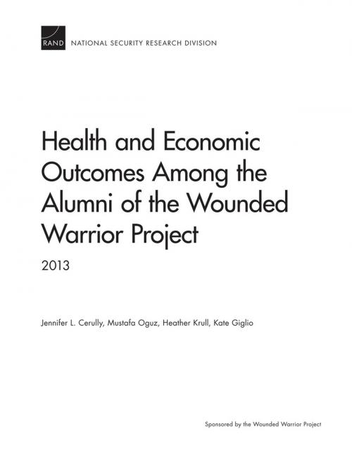 Cover of the book Health and Economic Outcomes Among the Alumni of the Wounded Warrior Project by Jennifer L. Cerully, Mustafa Oguz, Heather Krull, Kate Giglio, RAND Corporation