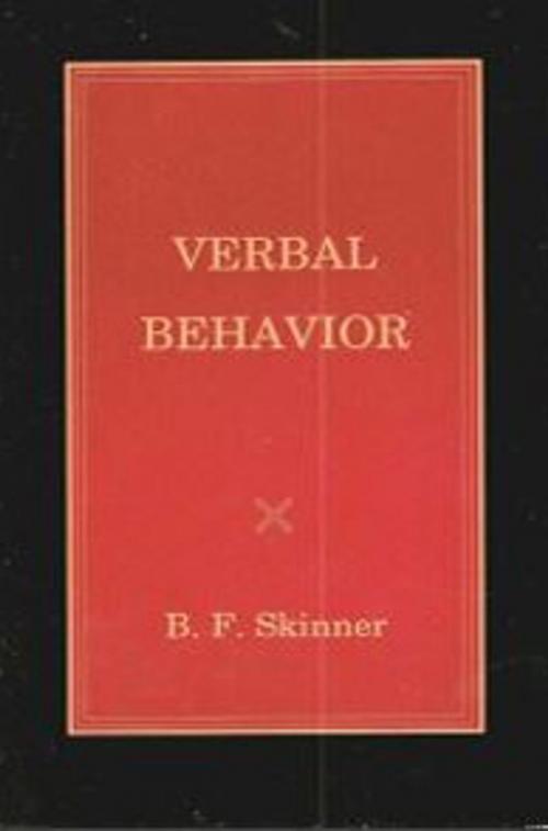 Cover of the book Verbal Behavior by B. F. Skinner, B. F. Skinner Foundation