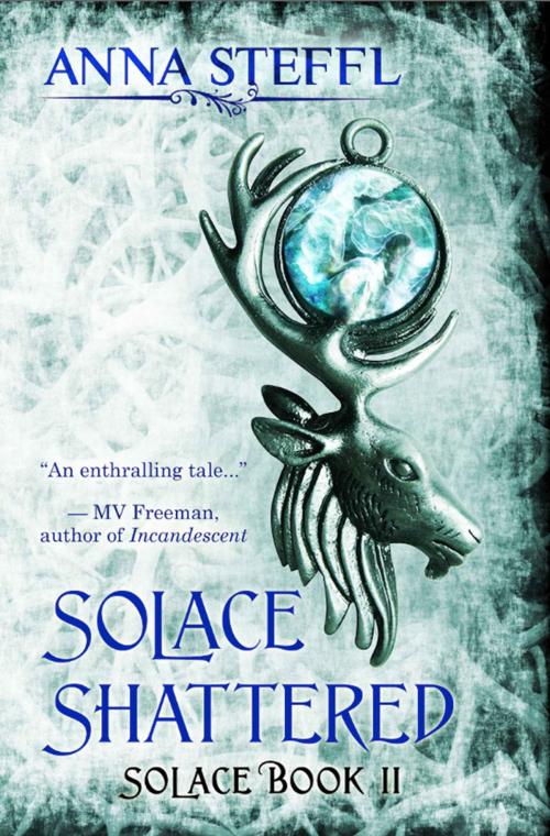 Cover of the book Solace Shattered by Anna Steffl, evenSO Press, LLC