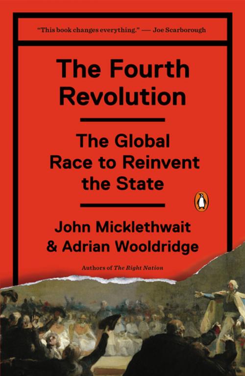 Cover of the book The Fourth Revolution by John Micklethwait, Adrian Wooldridge, Penguin Publishing Group