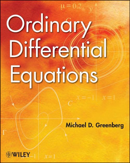 Cover of the book Ordinary Differential Equations by Michael D. Greenberg, Wiley