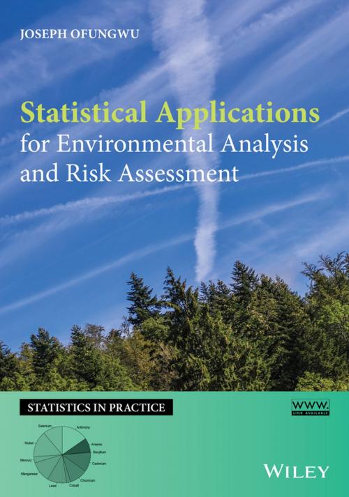 Cover of the book Statistical Applications for Environmental Analysis and Risk Assessment by Joseph Ofungwu, Wiley