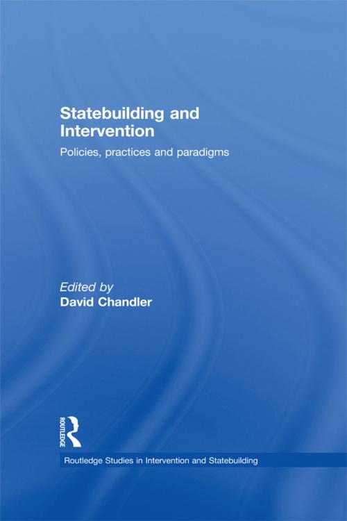 Cover of the book Statebuilding and Intervention by , Taylor and Francis
