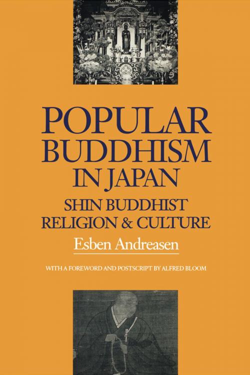 Cover of the book Popular Buddhism in Japan by Esben Andreasen, Taylor and Francis