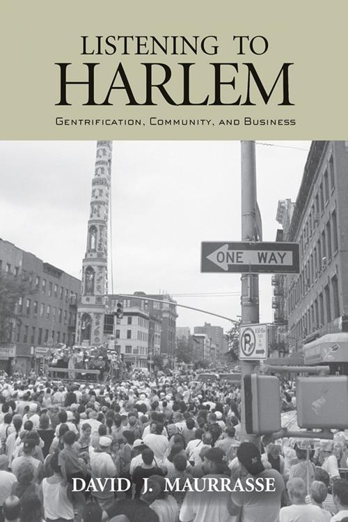 Cover of the book Listening to Harlem by David Maurrasse, Taylor and Francis