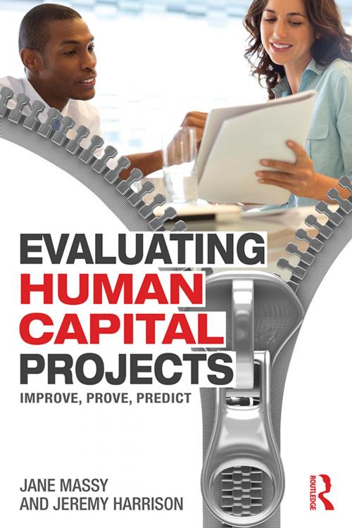 Cover of the book Evaluating Human Capital Projects by Jane Massy, Jeremy Harrison, Taylor and Francis