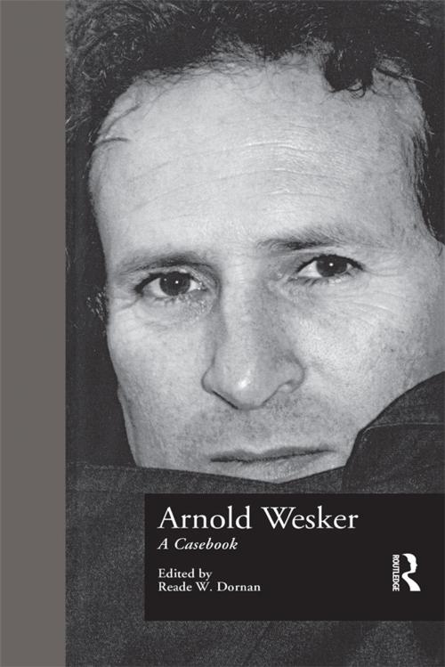 Cover of the book Arnold Wesker by , Taylor and Francis