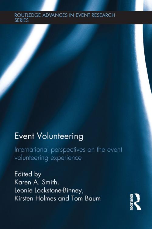 Cover of the book Event Volunteering. by , Taylor and Francis