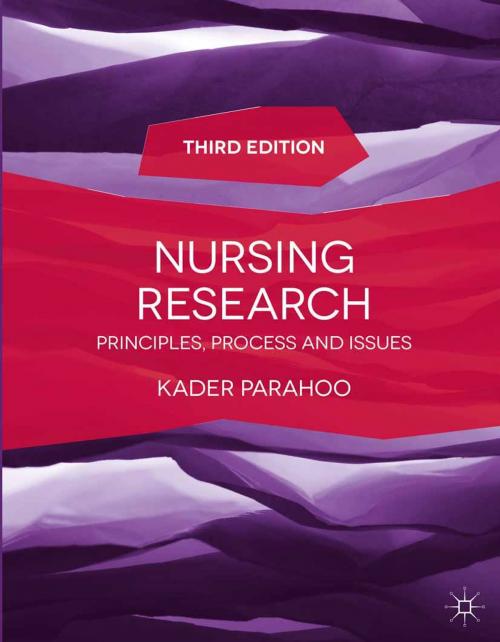 Cover of the book Nursing Research by Kader Parahoo, Macmillan Education UK