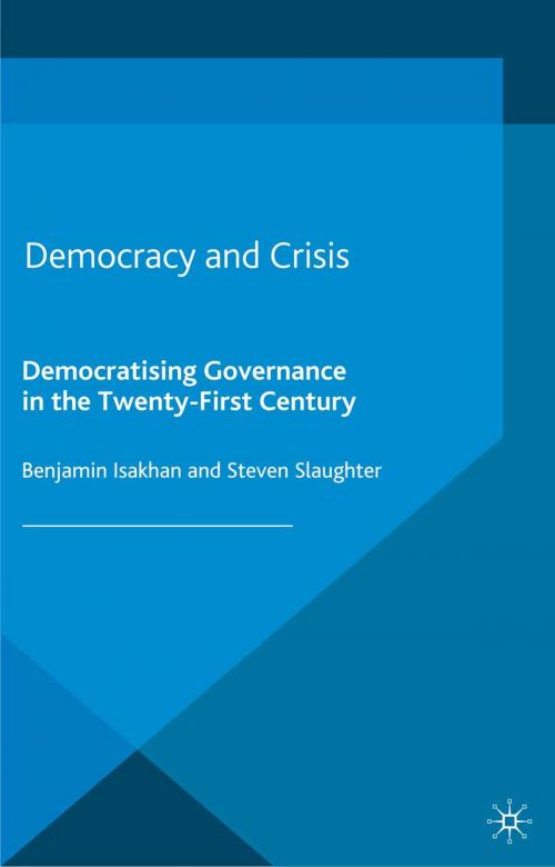 Cover of the book Democracy and Crisis by , Palgrave Macmillan UK