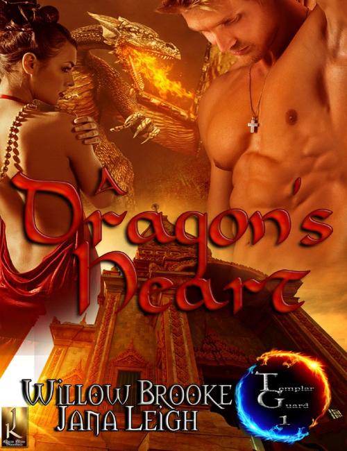Cover of the book A Dragon's Heart by Jana Leigh, Willow Brooke, JK Publishing, Inc.