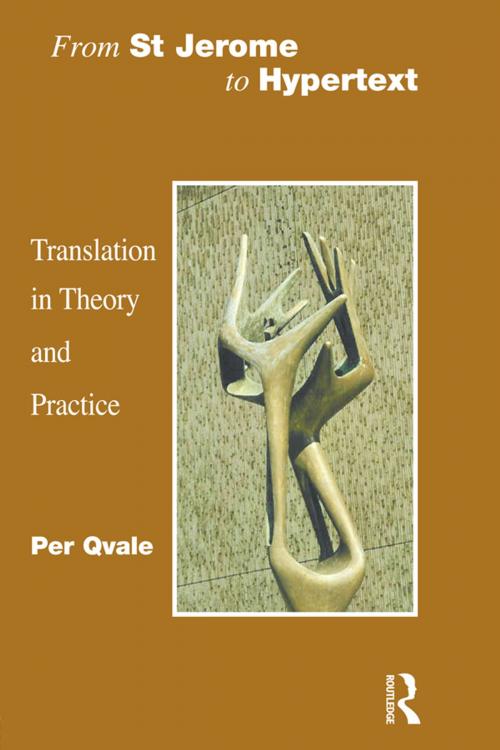 Cover of the book From St Jerome to Hypertext by Per Qvale, Taylor and Francis