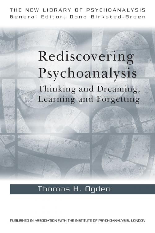 Cover of the book Rediscovering Psychoanalysis by Thomas H. Ogden, Taylor and Francis
