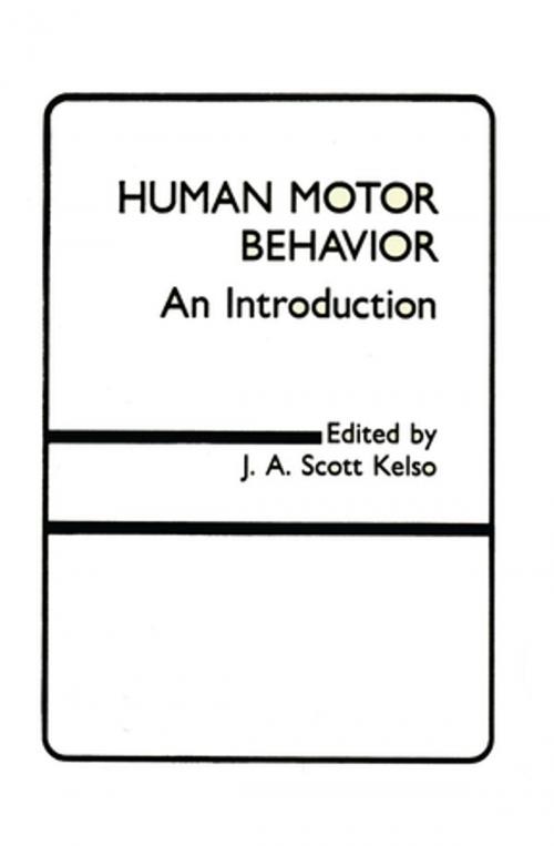 Cover of the book Human Motor Behavior by J.A. Scott Kelso, Taylor and Francis