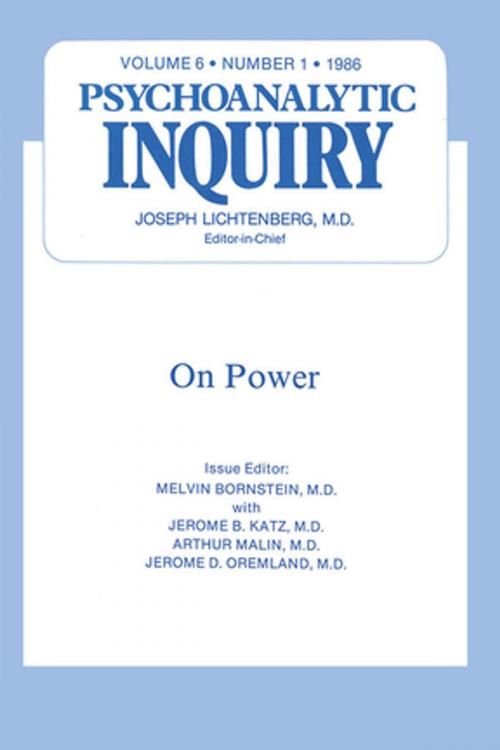 Cover of the book On Power by , Taylor and Francis