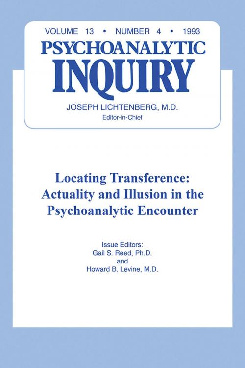 Cover of the book Locating Transference by , Taylor and Francis