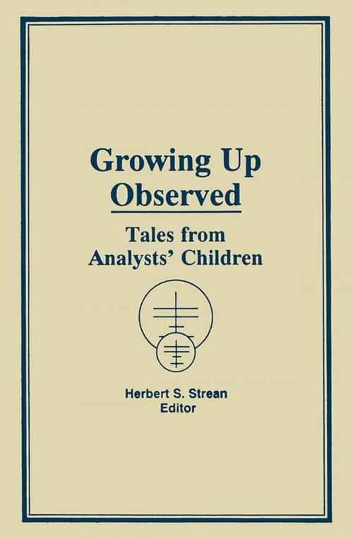 Cover of the book Growing Up Observed by Herbert S Strean, Taylor and Francis