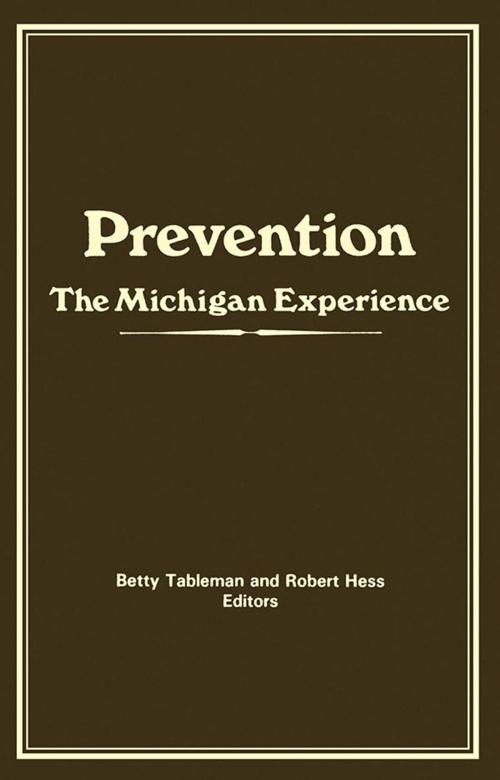 Cover of the book Prevention by Robert E Hess, Taylor and Francis