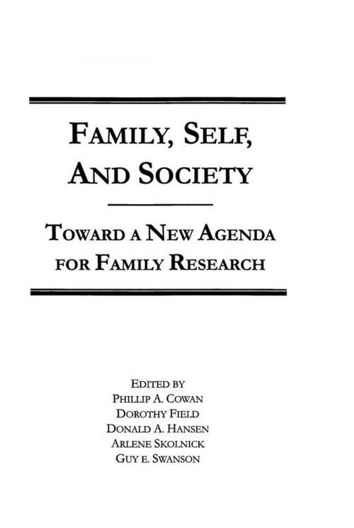 Cover of the book Family, Self, and Society by , Taylor and Francis