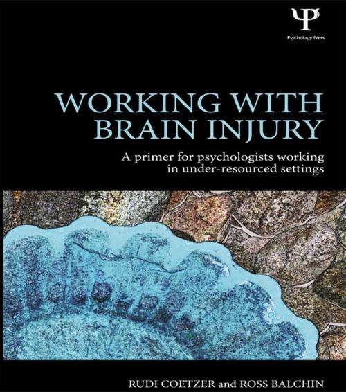 Cover of the book Working with Brain Injury by Rudi Coetzer, Ross Balchin, Taylor and Francis